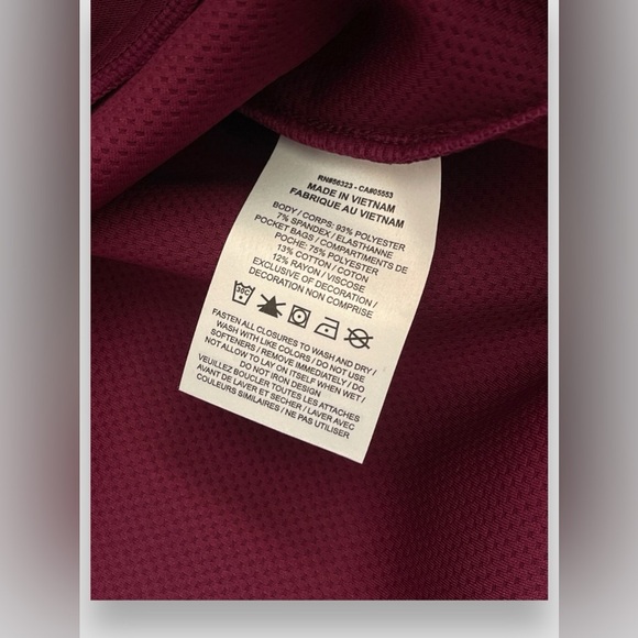 Nike Dri-FIT Prima Women's 1/2-Zip Training Top Size Medium Plum Pullover NWT - Picture 11 of 13